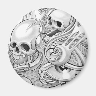 skull magnet