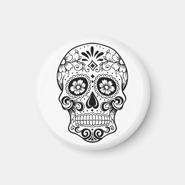 Skull/Magnet Magnet (Front)