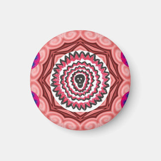 Skull Magnet Round