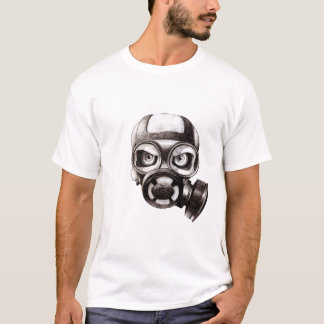 Skull Mask white t-shirt
