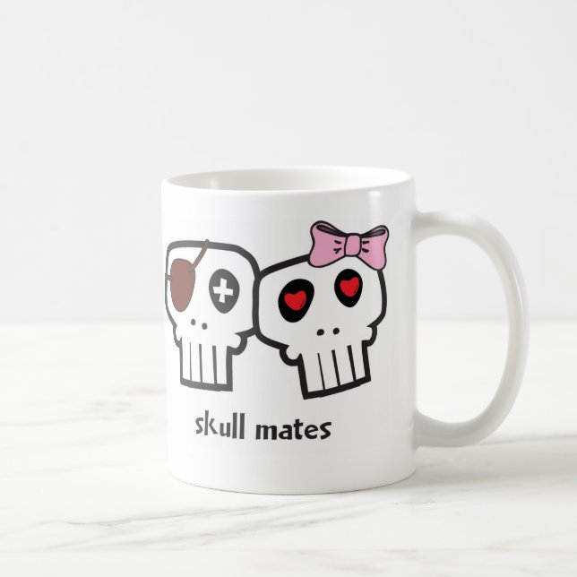 Skull Mates Coffee Mug (Right)