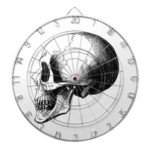 Skull Metal Cage Dartboard