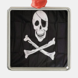 SKULL METAL TREE DECORATION