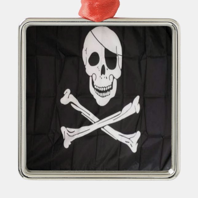 SKULL METAL TREE DECORATION (Front)