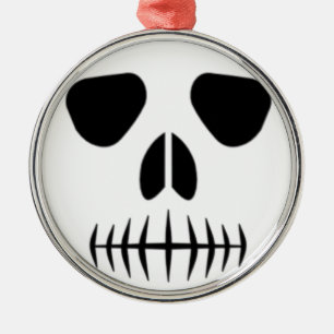 Skull Metal Tree Decoration