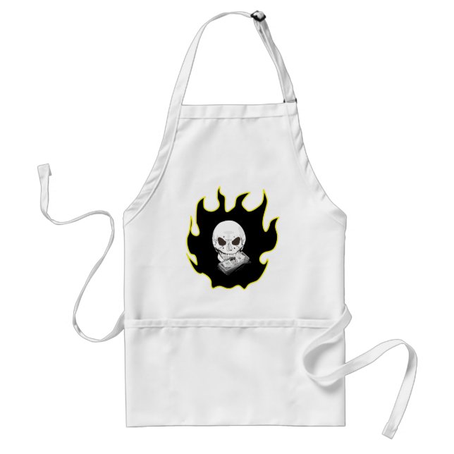Skull Money Standard Apron (Front)