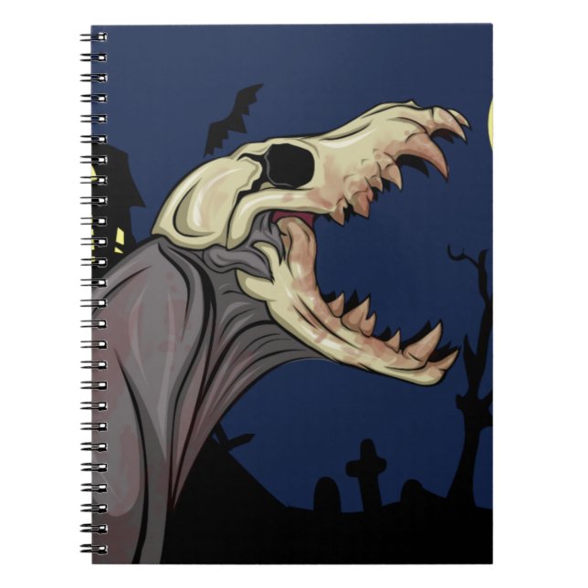Skull Monster Notebook (Front)