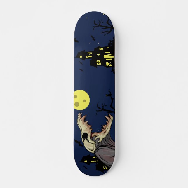 Skull Monster Skateboard (Front)