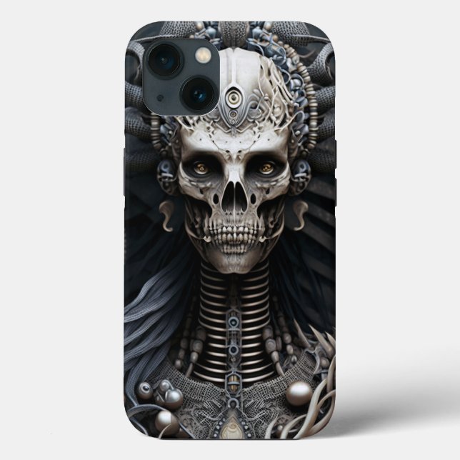 Skull Monster Skeleton Horror Case-Mate iPhone Cas Case (Back)