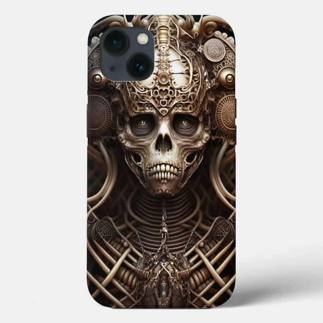 Skull Monster Skeleton Horror Case-Mate iPhone Case (Back)