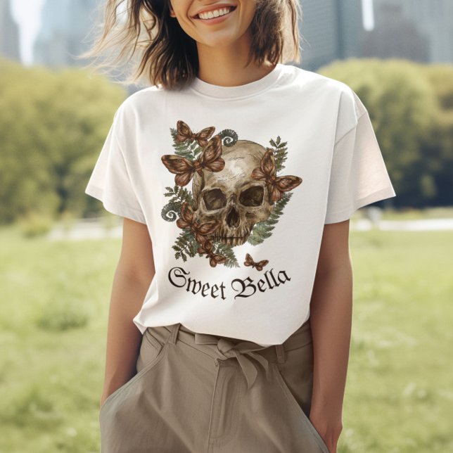 Skull Moth T-Shirt (Creator Uploaded)