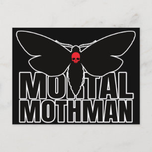 Skull Moths Skull Moth Death Moth Entomology Geek Postcard