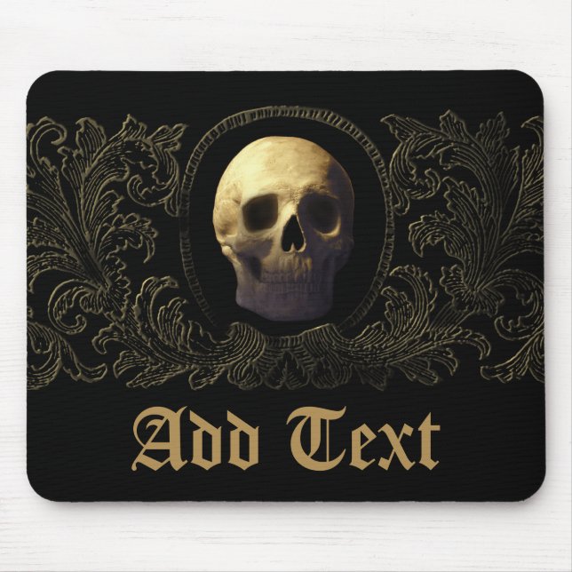 Skull Mouse Pad (Front)