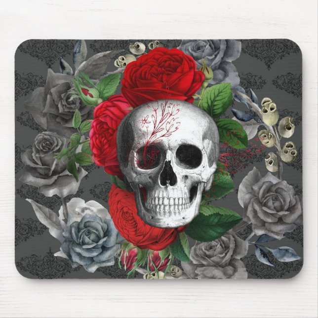 Skull Mouse Pad (Front)