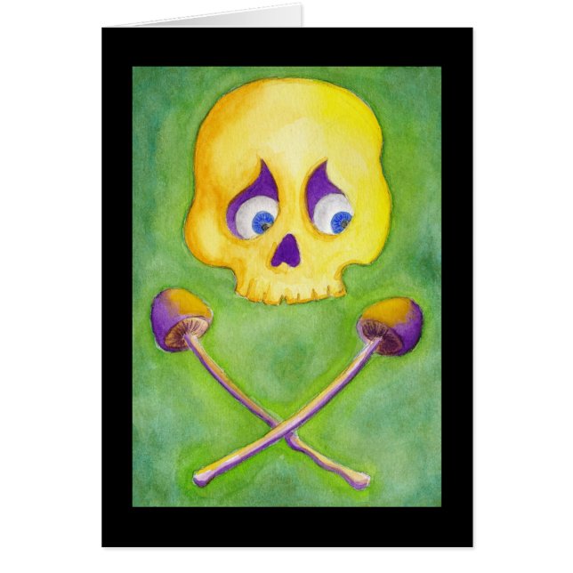 Skull & Mushrooms (Front)