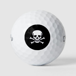 Skull n Bones black Callaway Warbird golf balls 12