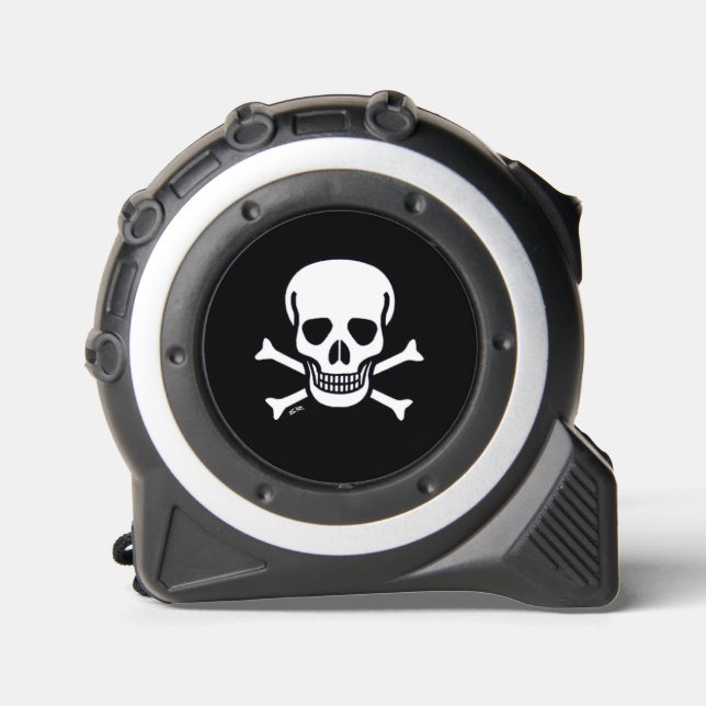 Skull n Bones black tape measure 1 (Front)
