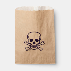 Skull n Bones kraft favour bags