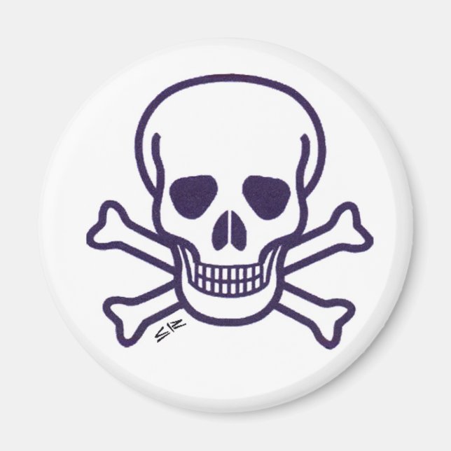 Skull n Bones magnet (Front)
