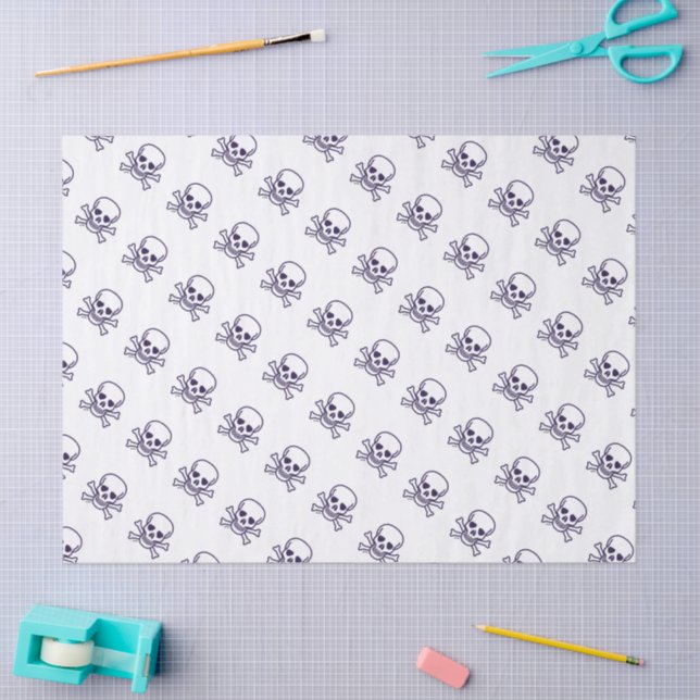 Skull n Bones tissue paper (Craft)