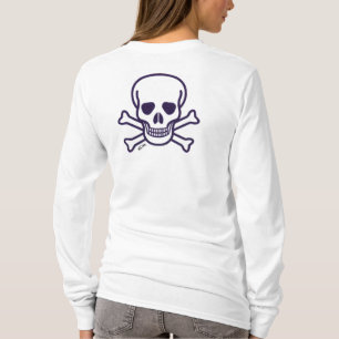 Skull n Bones women long sleeve shirt back