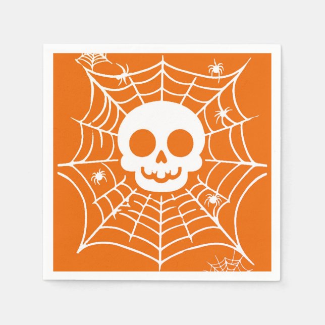 skull napkin (Front)