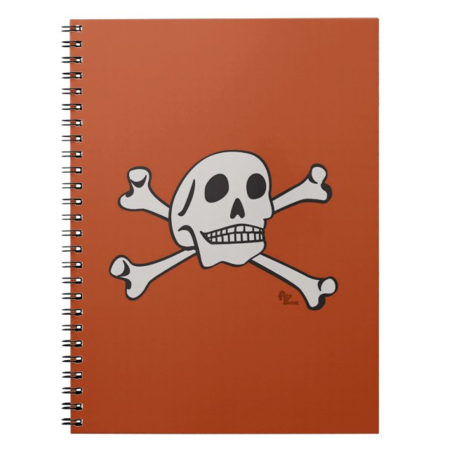 Skull Notebook (Front)