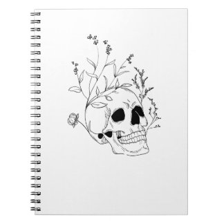 Skull Notebook