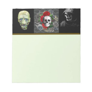 Skull Notepad