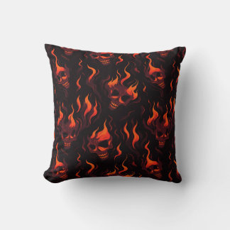 Skull of Fire Cushion