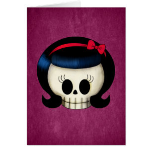 Skull of Rockabilly Girl