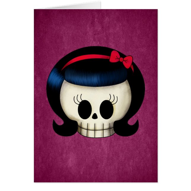 Skull of Rockabilly Girl (Front)