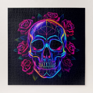 Skull of Roses Jigsaw Puzzle