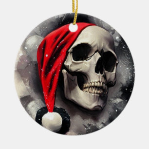 Skull Ornament Christmas
