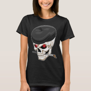 Skull Painting Paint brush T-Shirt