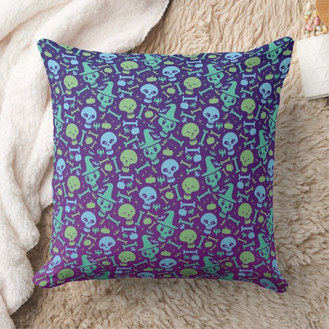 Skull Party Cushion (Blanket)