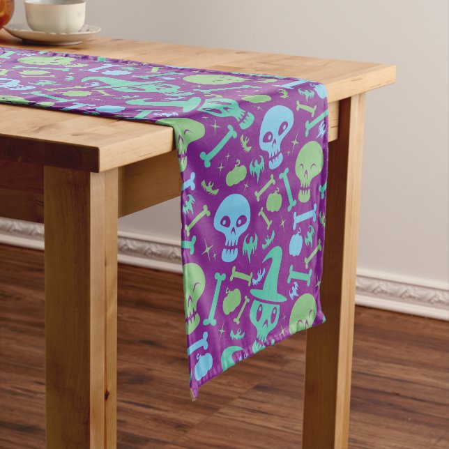 Skull Party Long Table Runner (In Situ)