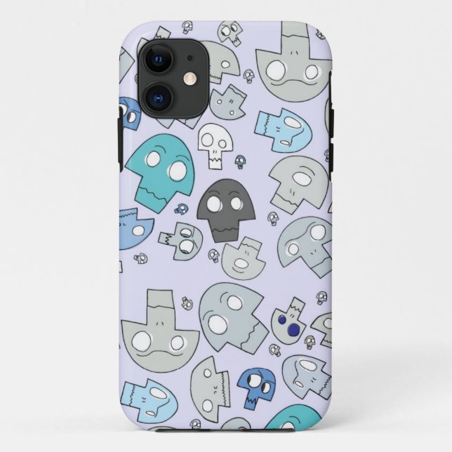 Skull Pattern Case-Mate iPhone Case (Back)