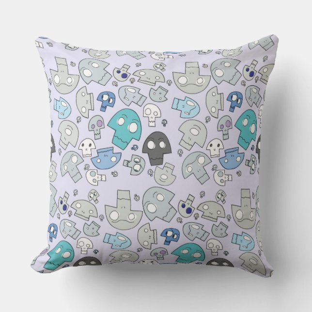Skull Pattern Cushion (Front)
