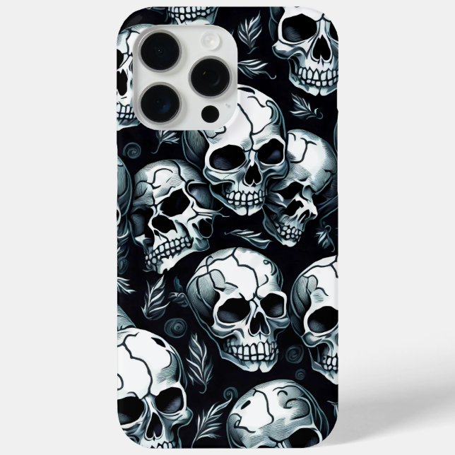 Skull Pattern Halloween themed Case-Mate iPhone Case (Back)