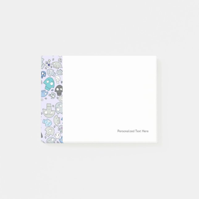 Skull Pattern Post-it Notes (Front)