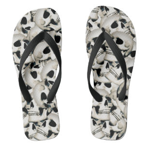 Skull Pattern Thongs