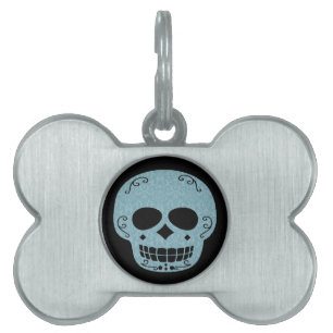 Skull Pet ID Tag
