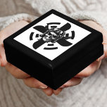 Skull Pilot & Aeroplane Propeller, Minimalist,Blac Gift Box<br><div class="desc">Minimalist, Black and White design featuring a Skull with a Pilot helmet in front of an aeroplane propeller. Great present for a Pilot or Aviation enthusiast. Click Personalise or Edit using Design Tool to add your specific details. Contact me for design changes prior to placing your order. Thanks for visiting...</div>