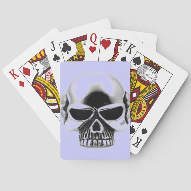 skull playing cards (Back)
