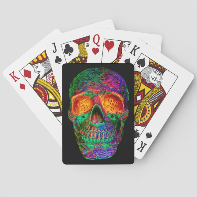 Skull Playing Cards  (Back)