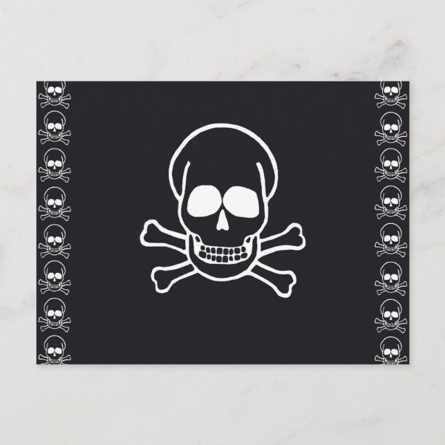 Skull Postcard (Front)
