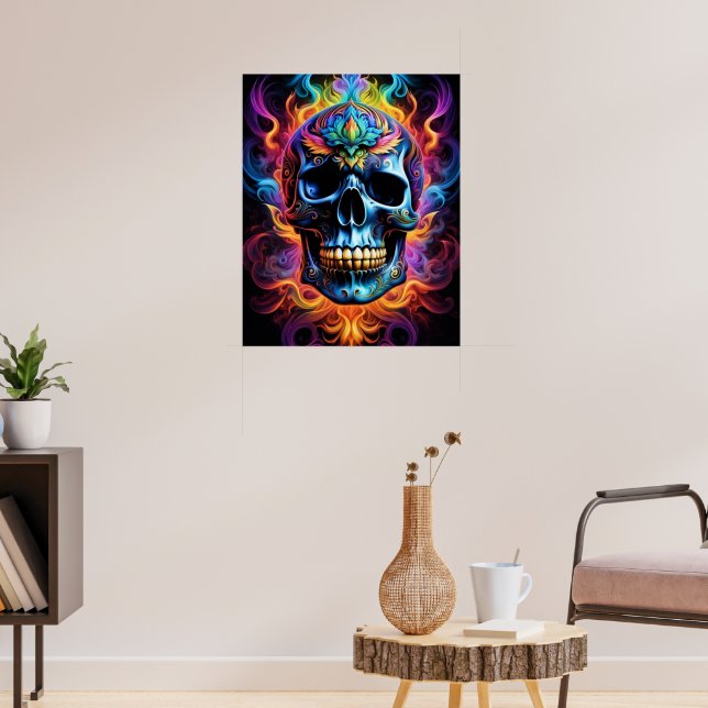 Skull Poster (Living Room 3)