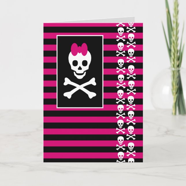 Skull Princess Card (Front)