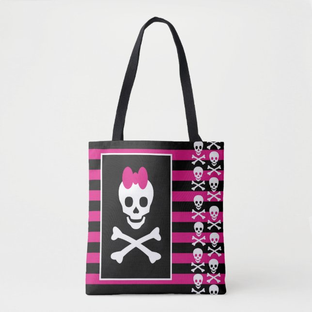 Skull Princess Tote Bag (Front)